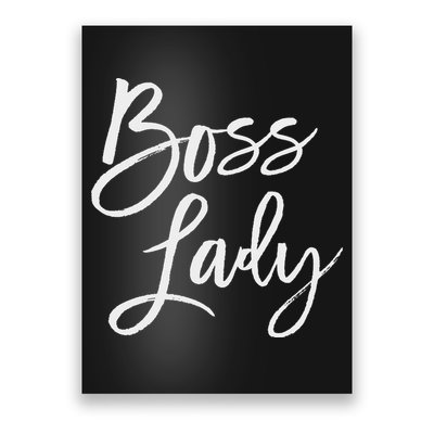 Boss Lady Cute S Trendy For Bosses Day Poster