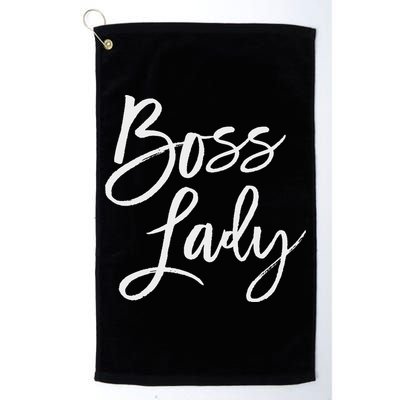 Boss Lady Cute S Trendy For Bosses Day Golf Towel