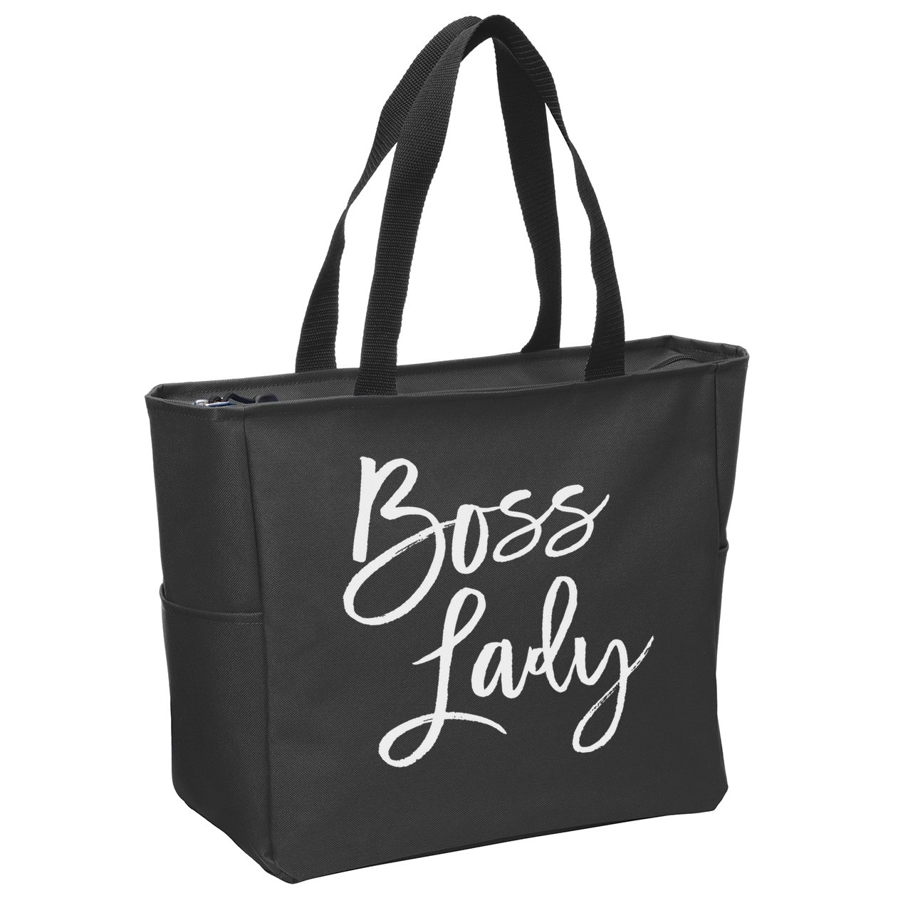 Boss Lady Cute S Trendy For Bosses Day Zip Tote Bag