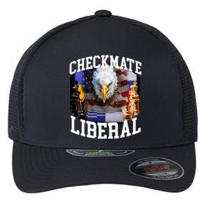 Barely Legal Clothing Checkmate Liberal Flexfit Unipanel Trucker Cap