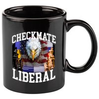 Barely Legal Clothing Checkmate Liberal 11oz C Handle Ceramic Mug