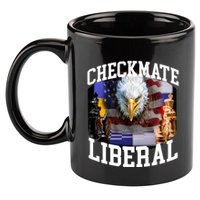 Barely Legal Clothing Checkmate Liberal 11oz C Handle Ceramic Mug