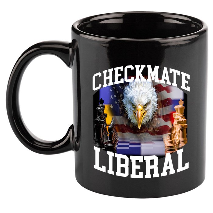 Barely Legal Clothing Checkmate Liberal 11oz C Handle Ceramic Mug