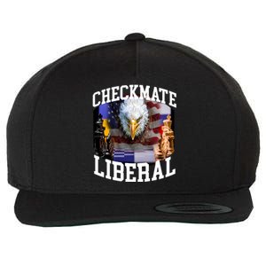 Barely Legal Clothing Checkmate Liberal Wool Snapback Cap