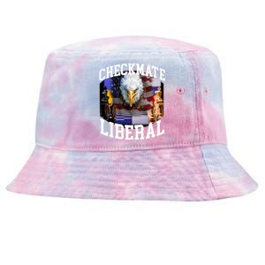 Barely Legal Clothing Checkmate Liberal Tie-Dyed Bucket Hat