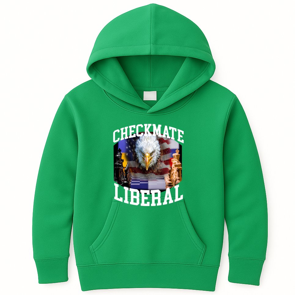 Barely Legal Clothing Checkmate Liberal Kids Hoodie
