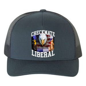 Barely Legal Clothing Checkmate Liberal Yupoong Adult 5-Panel Trucker Hat