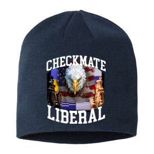 Barely Legal Clothing Checkmate Liberal Sustainable Beanie