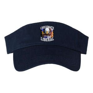 Barely Legal Clothing Checkmate Liberal Valucap Bio-Washed Visor