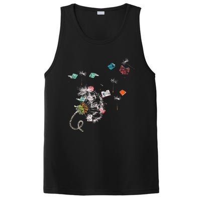 Book Librarian Dandelion Book Reading PosiCharge Competitor Tank