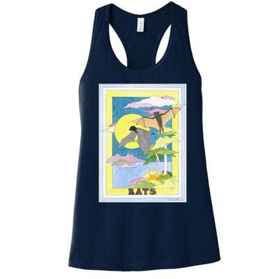 Birch Lake Design Bats Women's Racerback Tank