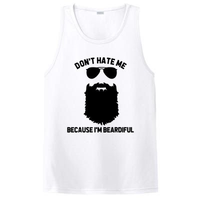 Beard Lover Dont Hate Me Because Im Beardiful PosiCharge Competitor Tank