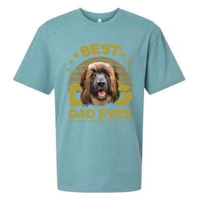 Best Leonberger Dog Dad Ever Gift Gift Sueded Cloud Jersey T-Shirt