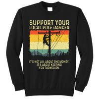 Best Lineman Design For Electrical Lineman Sweatshirt