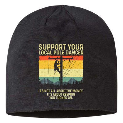 Best Lineman Design For Electrical Lineman Sustainable Beanie