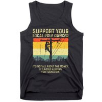 Best Lineman Design For Electrical Lineman Tank Top