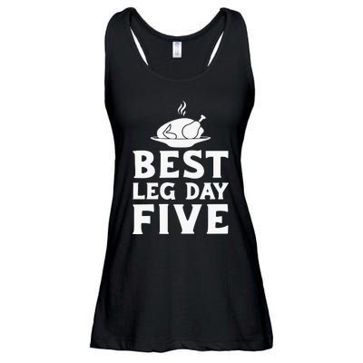 Best Leg Day Five Ladies Essential Flowy Tank