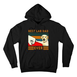 Best Lab Dad Father's Day Dad Gifts Best Labrador Dad Hoodie