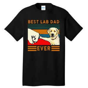 Best Lab Dad Father's Day Dad Gifts Best Labrador Dad Tall T-Shirt