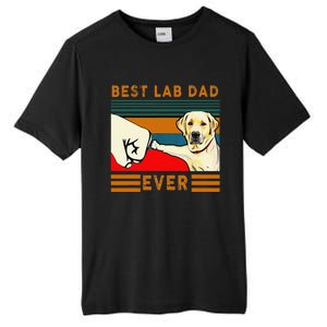 Best Lab Dad Father's Day Dad Gifts Best Labrador Dad Tall Fusion ChromaSoft Performance T-Shirt