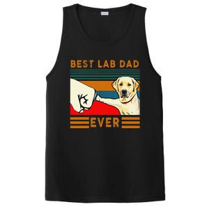 Best Lab Dad Father's Day Dad Gifts Best Labrador Dad PosiCharge Competitor Tank