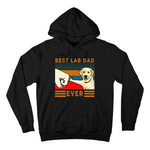 Best Lab Dad Father's Day Dad Gifts Best Labrador Dad Tall Hoodie