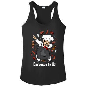 Barbecue Lover Dad Grilling Bbq Chef Father Barbecue Meaningful Gift Ladies PosiCharge Competitor Racerback Tank