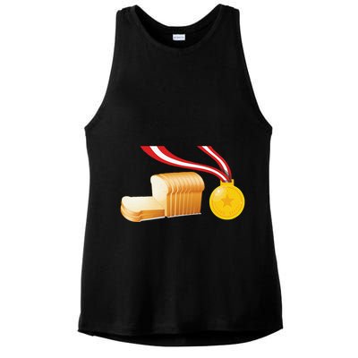 BreadWinner Lazy DIY Halloween Costume Funny Spoof Ladies PosiCharge Tri-Blend Wicking Tank