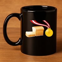 BreadWinner Lazy DIY Halloween Costume Funny Spoof 11oz C Handle Ceramic Mug