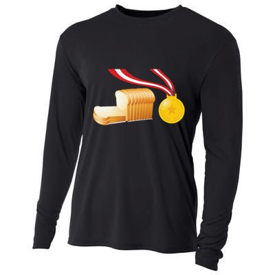 BreadWinner Lazy DIY Halloween Costume Funny Spoof Cooling Performance Long Sleeve Crew