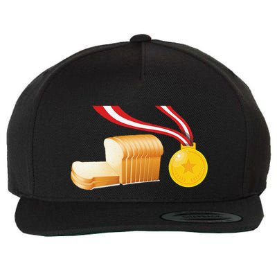 BreadWinner Lazy DIY Halloween Costume Funny Spoof Wool Snapback Cap