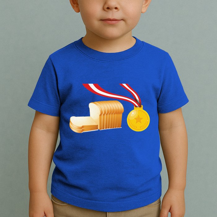 BreadWinner Lazy DIY Halloween Costume Funny Spoof Toddler T-Shirt