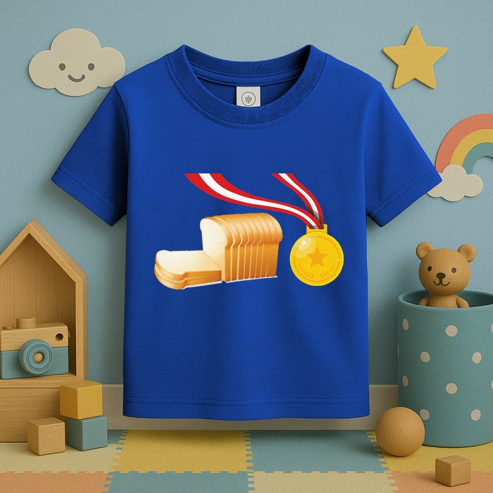 BreadWinner Lazy DIY Halloween Costume Funny Spoof Toddler T-Shirt