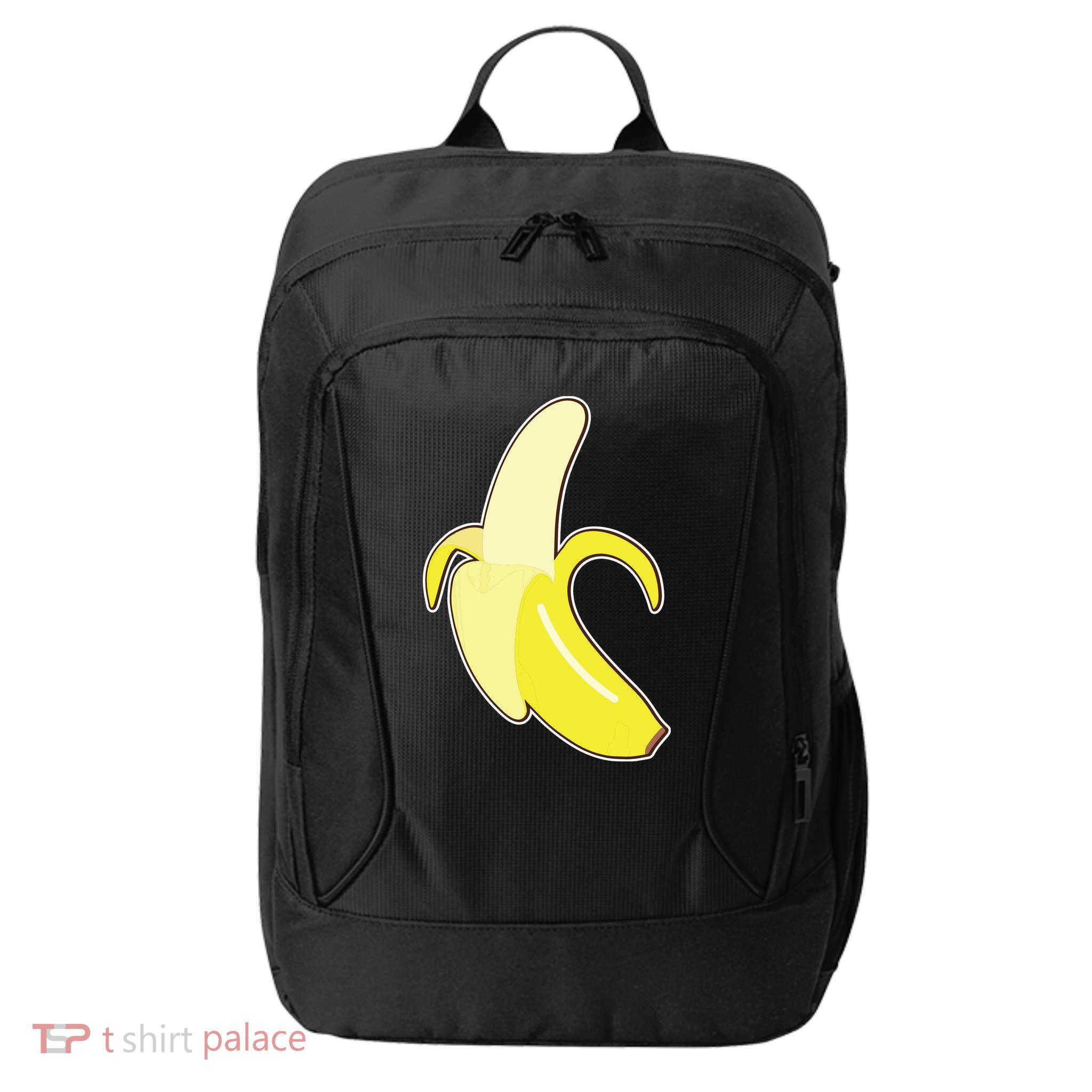 Banana Lazy Diy Halloween Costume Funny City Backpack