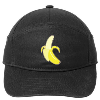 Banana Lazy Diy Halloween Costume Funny 7-Panel Snapback Hat