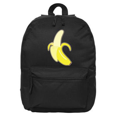 Banana Lazy Diy Halloween Costume Funny 16 in Basic Backpack