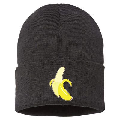 Banana Lazy Diy Halloween Costume Funny Sustainable Knit Beanie