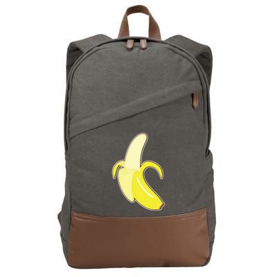 Banana Lazy Diy Halloween Costume Funny Cotton Canvas Backpack