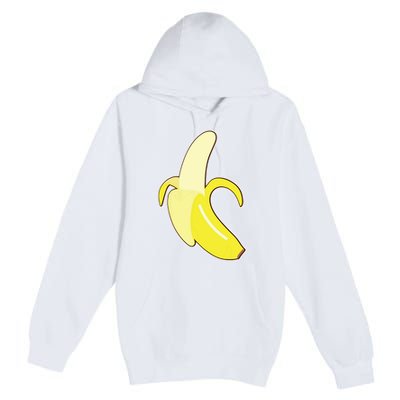 Banana Lazy Diy Halloween Costume Funny Premium Pullover Hoodie