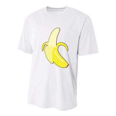 Banana Lazy Diy Halloween Costume Funny Youth Performance Sprint T-Shirt