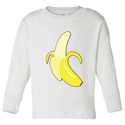 Banana Lazy Diy Halloween Costume Funny Toddler Long Sleeve Shirt