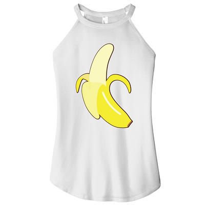 Banana Lazy Diy Halloween Costume Funny Women's Perfect Tri Rocker Tank