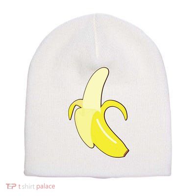 Banana Lazy Diy Halloween Costume Funny Short Acrylic Beanie