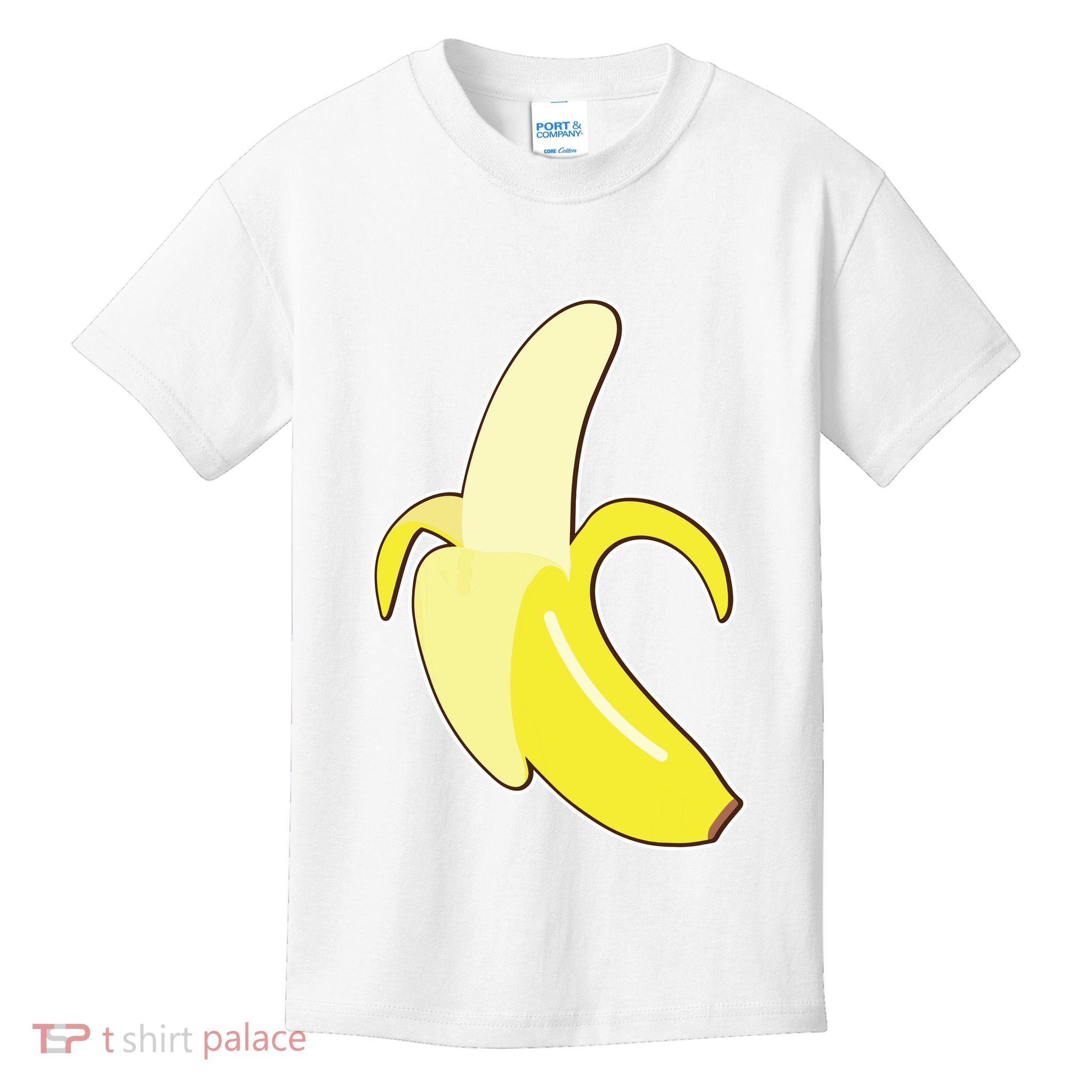 Banana Lazy Diy Halloween Costume Funny Kids T-Shirt