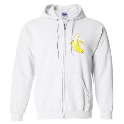 Banana Lazy Diy Halloween Costume Funny Full Zip Hoodie
