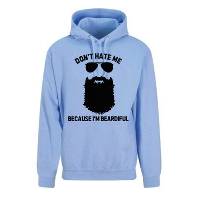 Beard Lover DonT Hate Me Because IM Beardiful Unisex Surf Hoodie