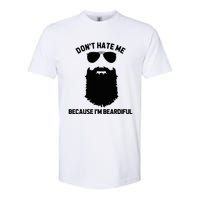 Beard Lover DonT Hate Me Because IM Beardiful Softstyle CVC T-Shirt