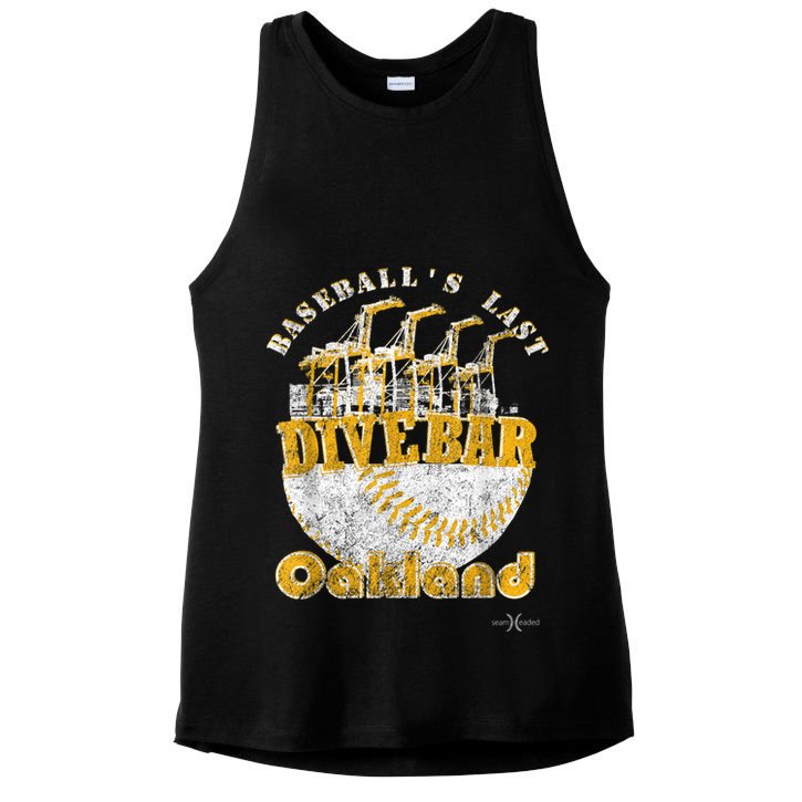 Baseball's Last Dive Bar Ladies PosiCharge Tri-Blend Wicking Tank