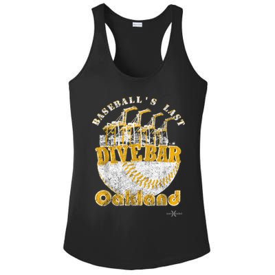 Baseball's Last Dive Bar Ladies PosiCharge Competitor Racerback Tank