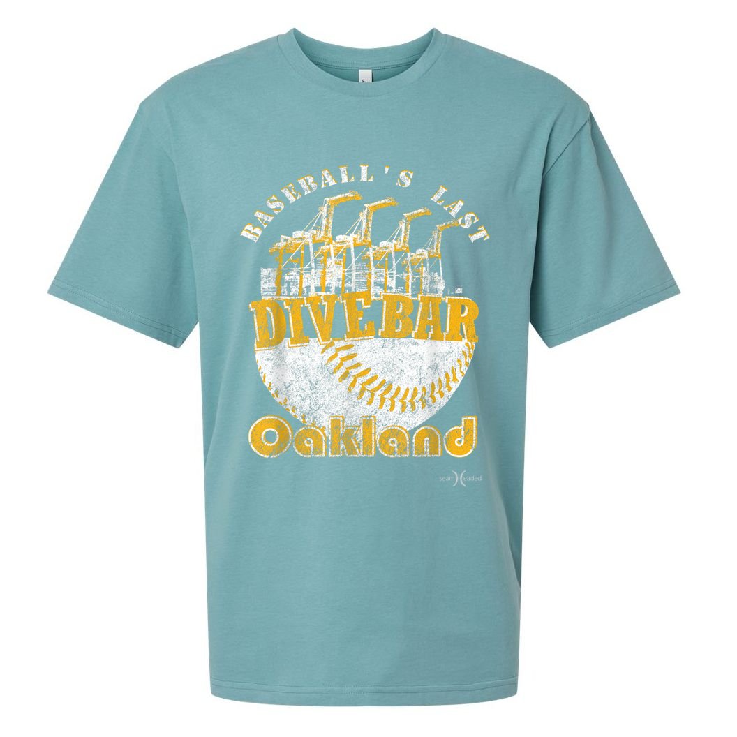 Baseball's Last Dive Bar Sueded Cloud Jersey T-Shirt